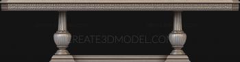 Set of furniture (KMB_0061) 3D model for CNC machine
