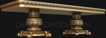 Set of furniture (KMB_0084) 3D model for CNC machine