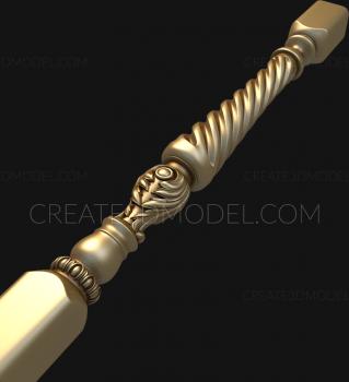 Balusters (BL_0006) 3D model for CNC machine