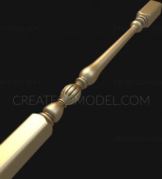 Balusters (BL_0033) 3D model for CNC machine