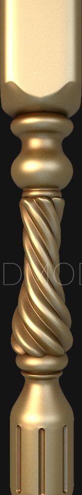 Balusters (BL_0056) 3D model for CNC machine