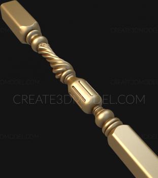Balusters (BL_0056) 3D model for CNC machine