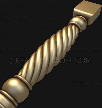 Balusters (BL_0068) 3D model for CNC machine