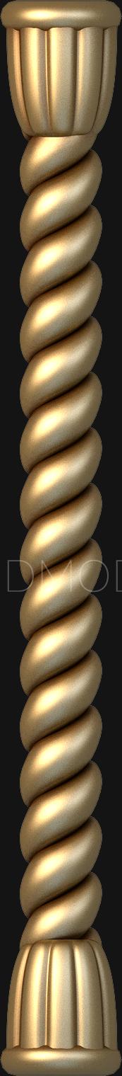 Balusters (BL_0115) 3D model for CNC machine