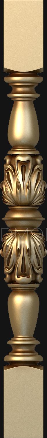 Balusters (BL_0556) 3D model for CNC machine