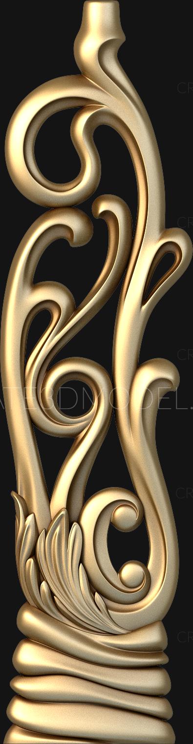 Balusters (BL_0563) 3D model for CNC machine