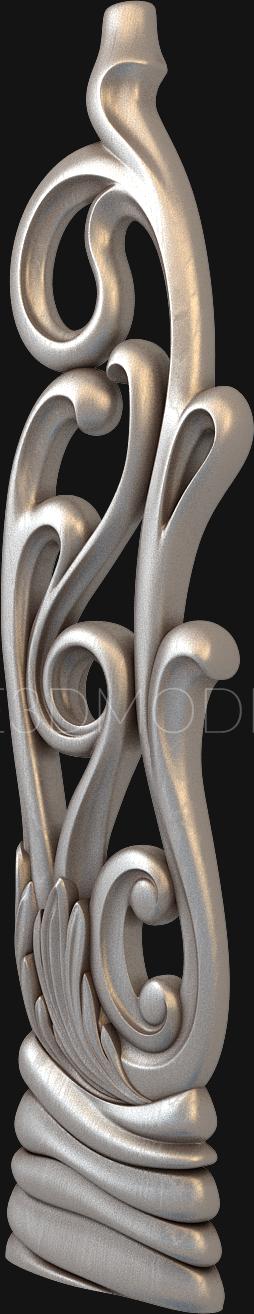 Balusters (BL_0563) 3D model for CNC machine