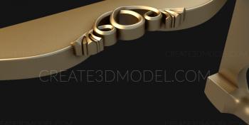 Table aprons (CR_0106) 3D model for CNC machine