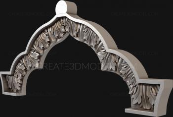 Church decor (DCR_0017) 3D model for CNC machine