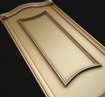 Door covers (DVN_0037) 3D model for CNC machine