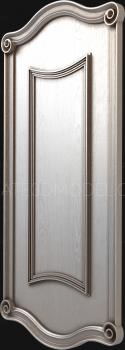 Door covers (DVN_0037) 3D model for CNC machine
