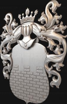 Coat of arms (GR_0047) 3D model for CNC machine