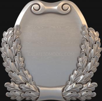 Coat of arms (GR_0149) 3D model for CNC machine