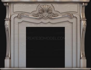Fireplaces (KM_0032) 3D model for CNC machine