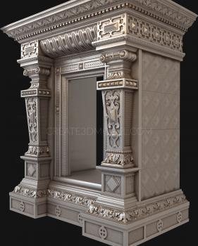 Fireplaces (KM_0037) 3D model for CNC machine