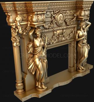 Fireplaces (KM_0086) 3D model for CNC machine