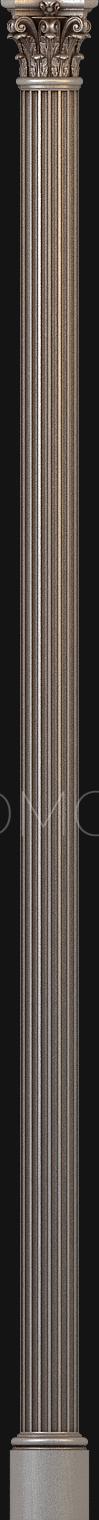Columns (KL_0061-9) 3D model for CNC machine