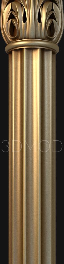 Columns (KL_0062) 3D model for CNC machine