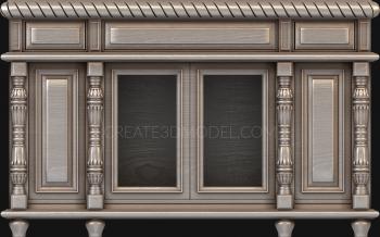 Chests of drawers (KMD_0156) 3D model for CNC machine