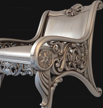 Armchairs (KRL_0075) 3D model for CNC machine