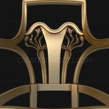 Armchairs (KRL_0117) 3D model for CNC machine