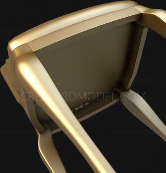 Armchairs (KRL_0124) 3D model for CNC machine