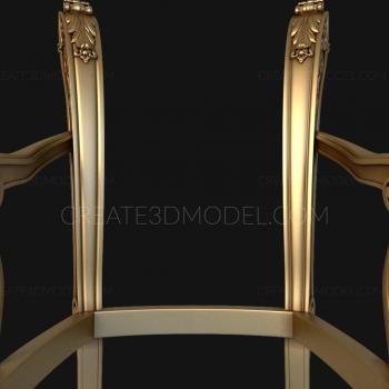 Armchairs (KRL_0134) 3D model for CNC machine