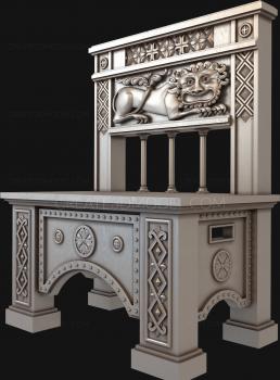 Armchairs (KRL_0139) 3D model for CNC machine