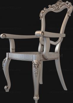 Armchairs (KRL_0161) 3D model for CNC machine