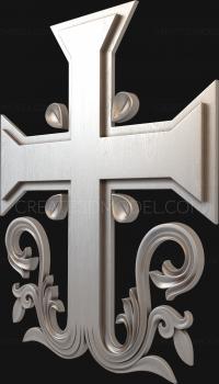 Crosses (KRS_0063) 3D model for CNC machine