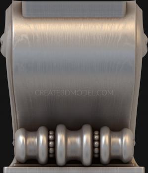 Corbels (KR_0044) 3D model for CNC machine