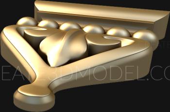 Corbels (KR_0248) 3D model for CNC machine