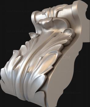 Corbels (KR_0289) 3D model for CNC machine