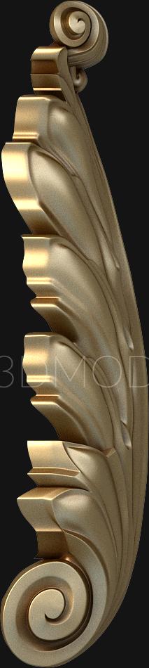 Corbels (KR_0405) 3D model for CNC machine