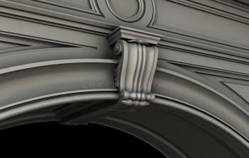 Corbels (KR_0616) 3D model for CNC machine