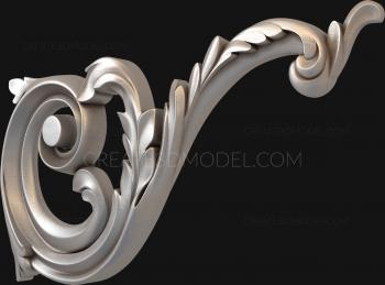 Corbels (KR_0624) 3D model for CNC machine