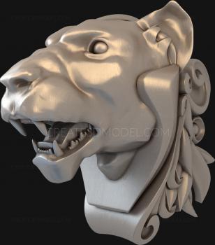 Mask (MS_0005) 3D model for CNC machine