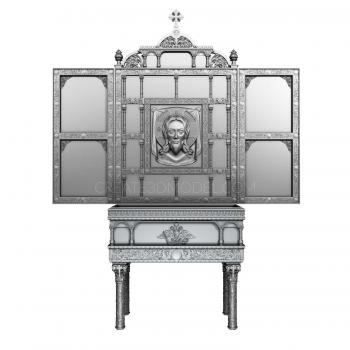 Church furniture (MBC_0007) 3D model for CNC machine