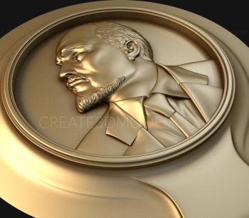 Medals (MD_0023) 3D model for CNC machine
