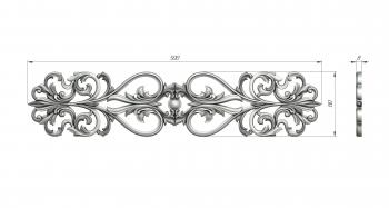 Symmetrycal onlays (NKS_1098) 3D model for CNC machine