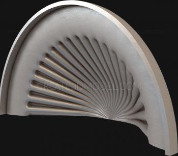Alcove (NSH_0005) 3D model for CNC machine