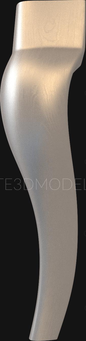 Legs (NJ_0036) 3D model for CNC machine