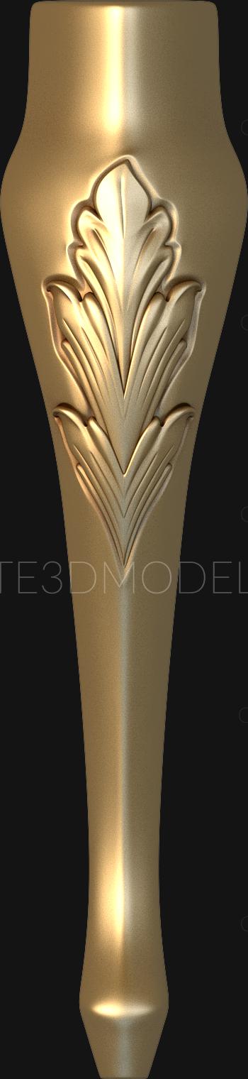 Legs (NJ_0045) 3D model for CNC machine