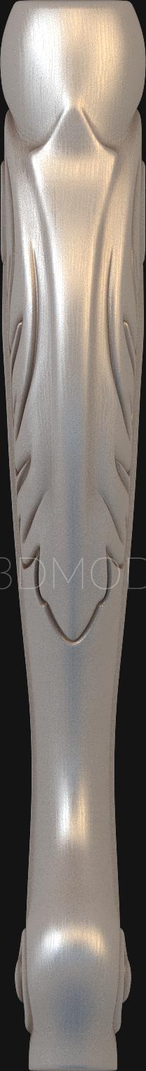 Legs (NJ_0061) 3D model for CNC machine
