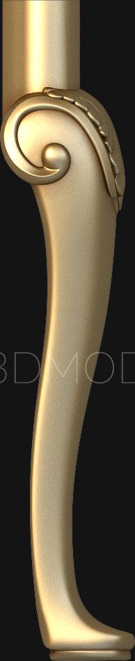 Legs (NJ_0088) 3D model for CNC machine