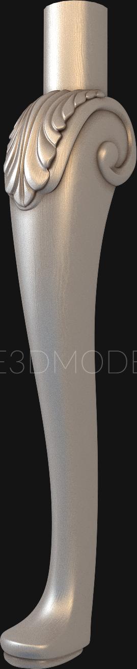 Legs (NJ_0088) 3D model for CNC machine