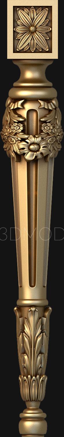 Legs (NJ_0111) 3D model for CNC machine