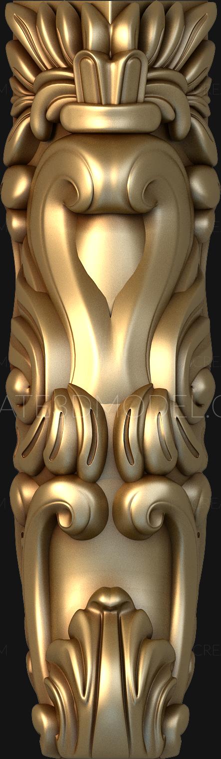 Legs (NJ_0198) 3D model for CNC machine