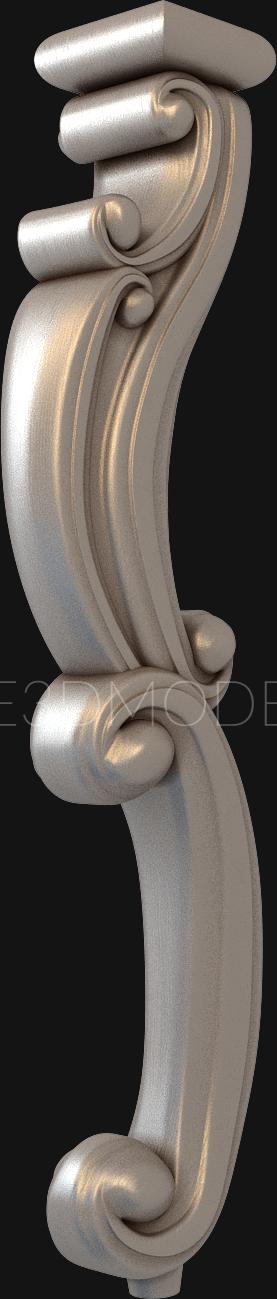 Legs (NJ_0199) 3D model for CNC machine