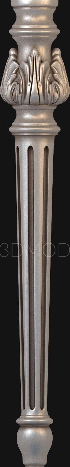 Legs (NJ_0222) 3D model for CNC machine